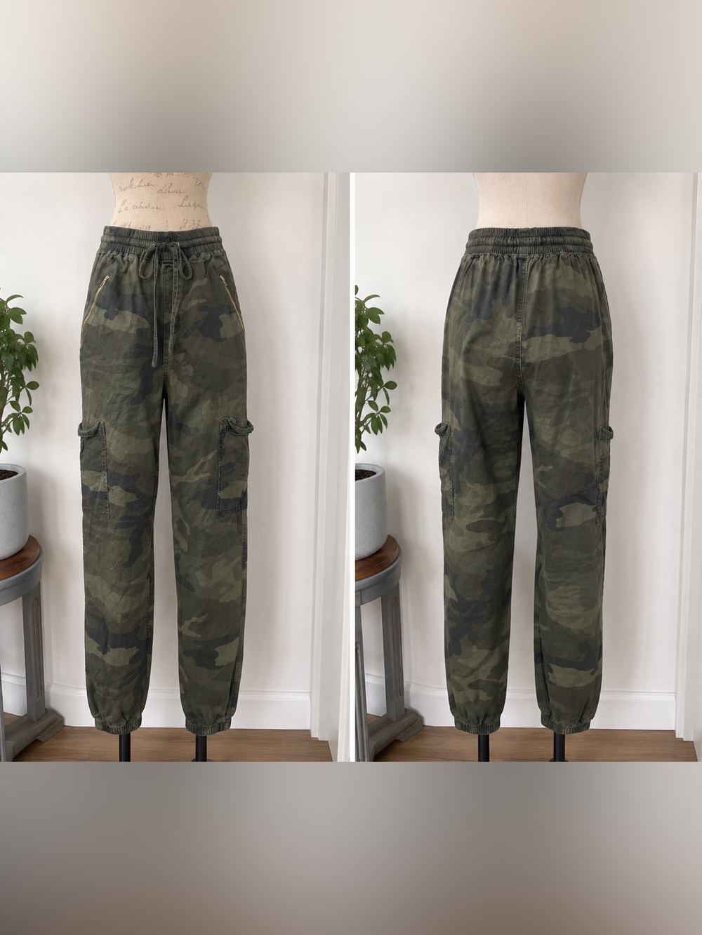 Hollister Ultra High-Rise Camo Cargo Joggers – Women’s XS - Picture 1 of 6